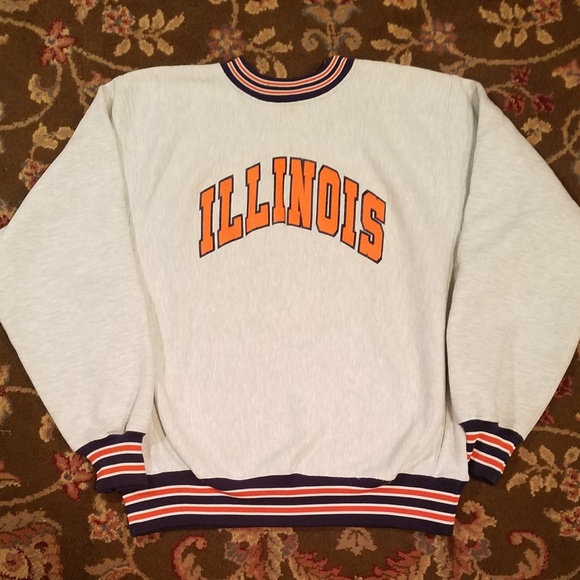 Vintage Other - Vintage 90s Illinois SweatShirt Like New!